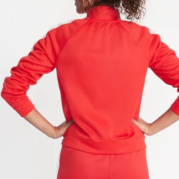 Old Navy Sleeve-Stripe Track Jacket for Women - Picture 5 of 6